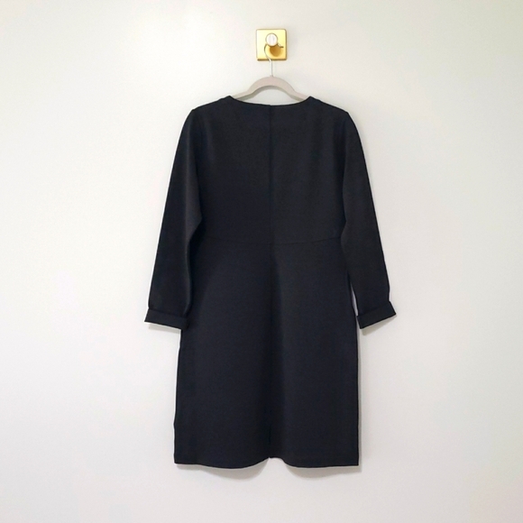 Royal Robbins Geneva Ponte Dress Medium Gray Pocket Active Outdoor Travel Comfy - Picture 13 of 16